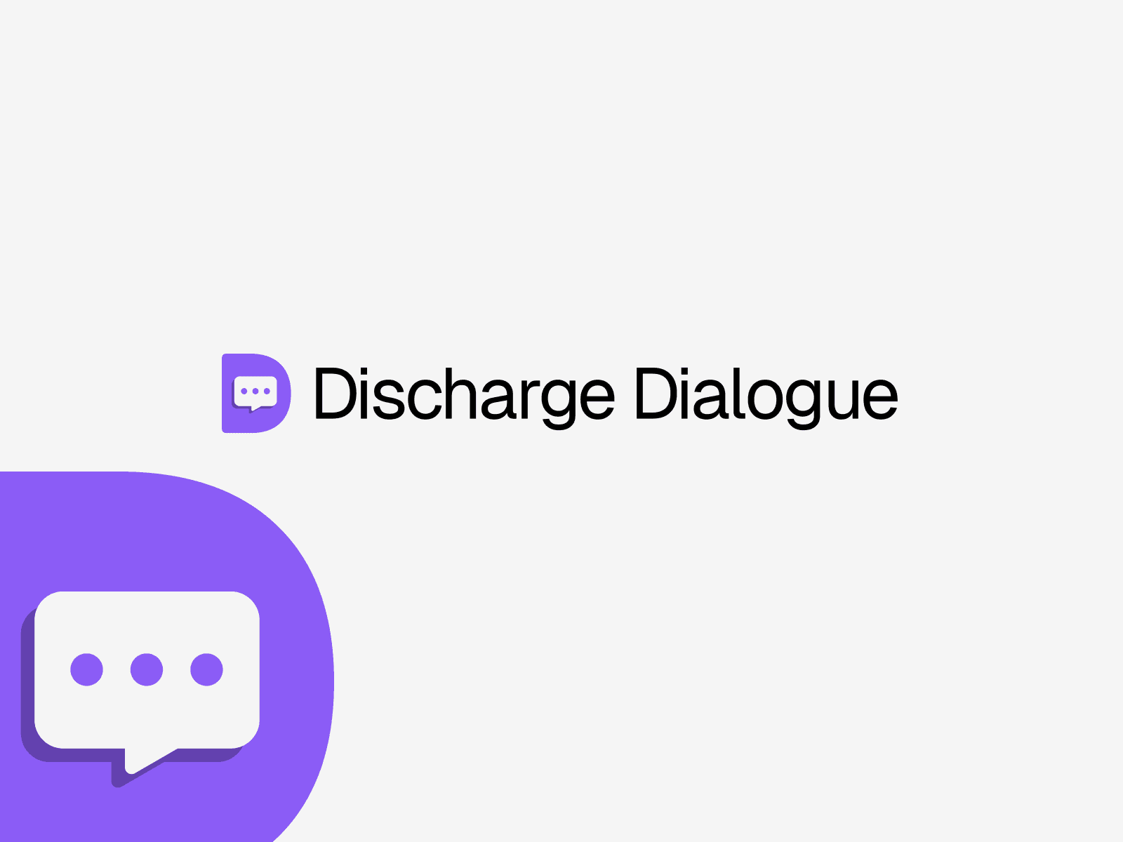 Discharge Dialogue: AI-Powered Medical Document Analysis banner