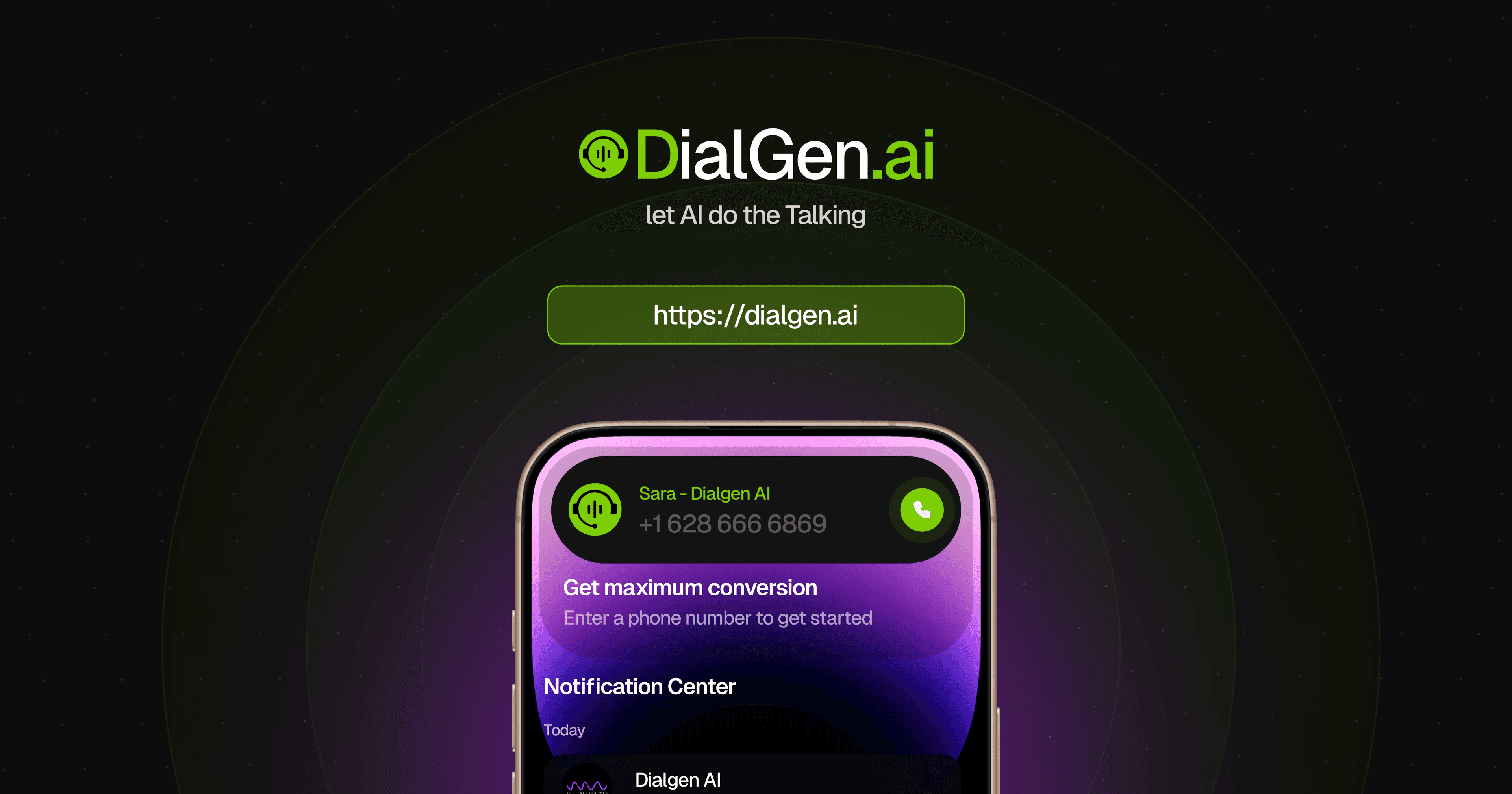 Dialgen: AI Voice Agents | Automate Call Operations | 24/7 Business Communication banner